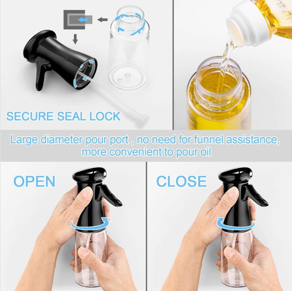 Premium Oil Spray Bottle (210ml)