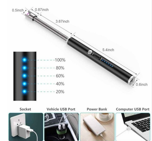 USB Rechargeable Electric Arc Lighter