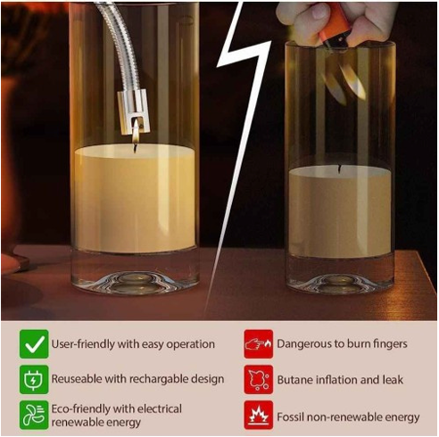 USB Rechargeable Electric Arc Lighter